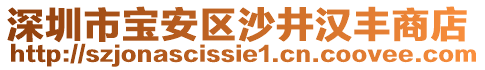 深圳市寶安區(qū)沙井漢豐商店