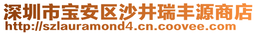 深圳市寶安區(qū)沙井瑞豐源商店