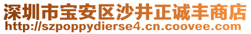 深圳市寶安區沙井正誠豐商店