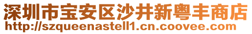 深圳市寶安區(qū)沙井新粵豐商店