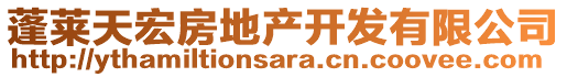 蓬萊天宏房地產開發有限公司