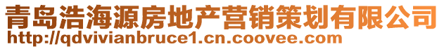 青島浩海源房地產營銷策劃有限公司