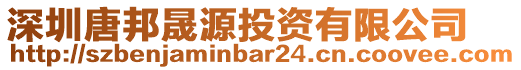 深圳唐邦晟源投資有限公司