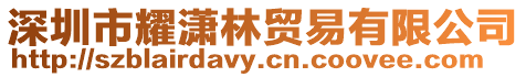 深圳市耀瀟林貿易有限公司