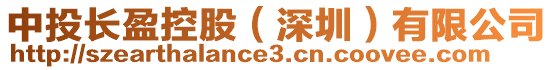 中投長盈控股(深圳)有限公司