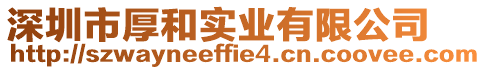 深圳市厚和實業(yè)有限公司