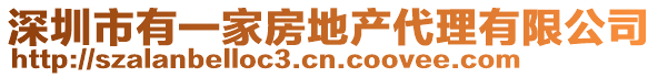 深圳市有一家房地產代理有限公司