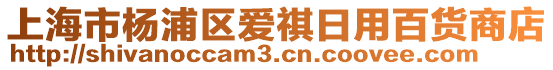 上海市楊浦區(qū)愛(ài)祺日用百貨商店