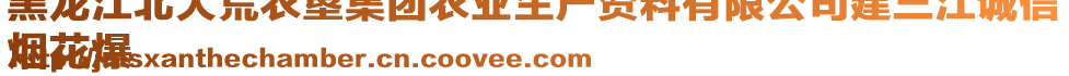 黑龍江北大荒農(nóng)墾集團農(nóng)業(yè)生產(chǎn)資料有限公司建三江誠信
煙花爆