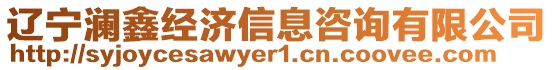 遼寧瀾鑫經(jīng)濟信息咨詢有限公司