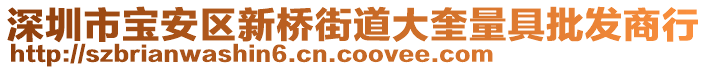 深圳市寶安區新橋街道大奎量具批發商行