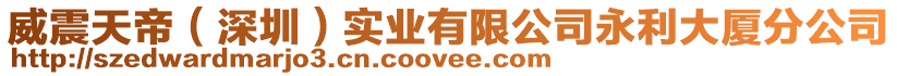 威震天帝(深圳)實業有限公司永利大廈分公司