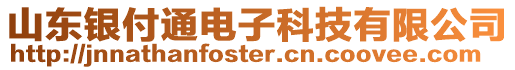 山東銀付通電子科技有限公司