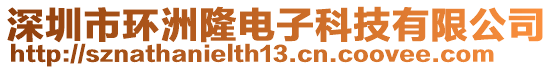 深圳市環洲隆電子科技有限公司