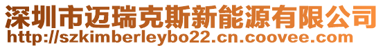 深圳市邁瑞克斯新能源有限公司