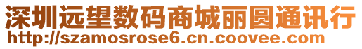 深圳遠望數碼商城麗圓通訊行