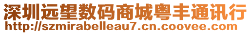 深圳遠望數碼商城粵豐通訊行