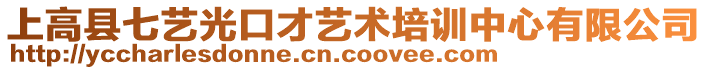 上高縣七藝光口才藝術(shù)培訓(xùn)中心有限公司