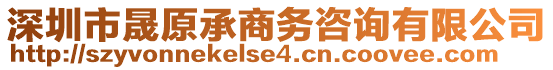 深圳市晟原承商務(wù)咨詢有限公司