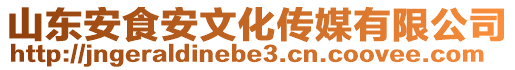 山東安食安文化傳媒有限公司