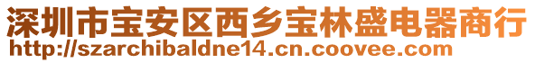 深圳市寶安區(qū)西鄉(xiāng)寶林盛電器商行