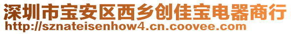 深圳市寶安區(qū)西鄉(xiāng)創(chuàng)佳寶電器商行