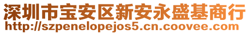 深圳市寶安區(qū)新安永盛基商行