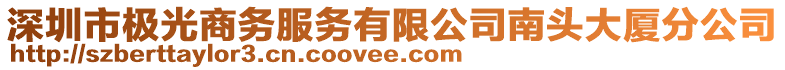 深圳市極光商務服務有限公司南頭大廈分公司