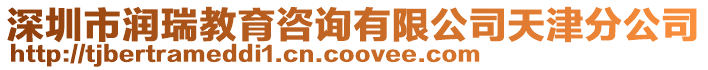 深圳市潤瑞教育咨詢有限公司天津分公司