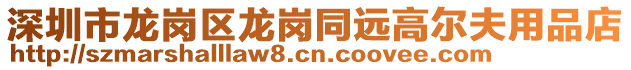 深圳市龍崗區(qū)龍崗?fù)h(yuǎn)高爾夫用品店