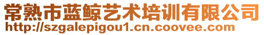 常熟市藍(lán)鯨藝術(shù)培訓(xùn)有限公司