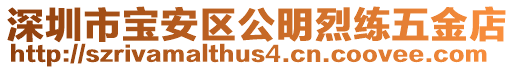 深圳市寶安區公明烈練五金店