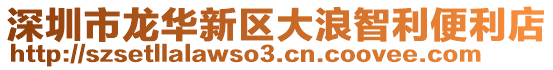深圳市龍華新區大浪智利便利店