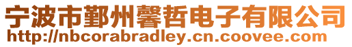 寧波市鄞州馨哲電子有限公司