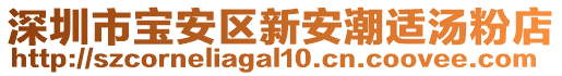 深圳市寶安區(qū)新安潮適湯粉店