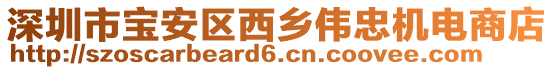 深圳市寶安區(qū)西鄉(xiāng)偉忠機(jī)電商店