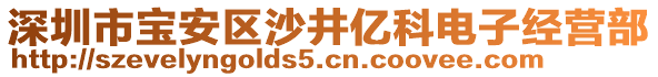 深圳市寶安區沙井億科電子經營部
