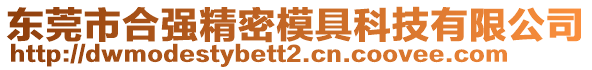 東莞市合強(qiáng)精密模具科技有限公司