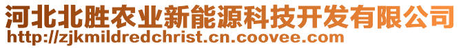 河北北勝農(nóng)業(yè)新能源科技開發(fā)有限公司