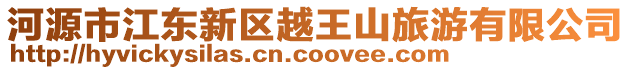 河源市江東新區(qū)越王山旅游有限公司