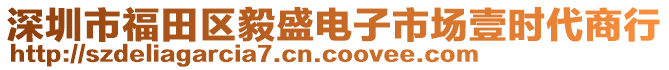 深圳市福田區(qū)毅盛電子市場(chǎng)壹時(shí)代商行