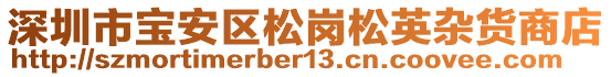 深圳市寶安區(qū)松崗松英雜貨商店