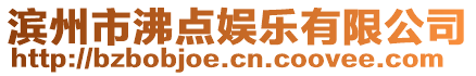 濱州市沸點(diǎn)娛樂有限公司