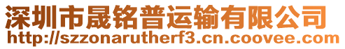 深圳市晟銘普運(yùn)輸有限公司