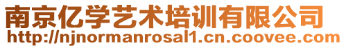 南京億學藝術培訓有限公司