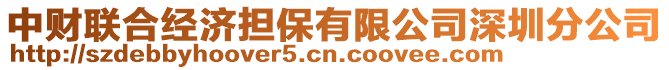 中財(cái)聯(lián)合經(jīng)濟(jì)擔(dān)保有限公司深圳分公司