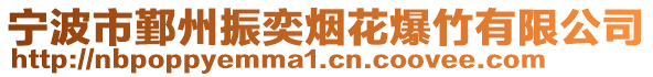 寧波市鄞州振奕煙花爆竹有限公司