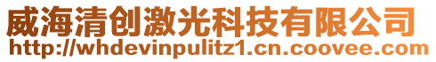 威海清創(chuàng)激光科技有限公司