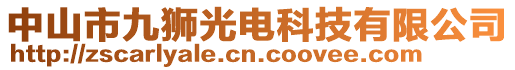 中山市九獅光電科技有限公司