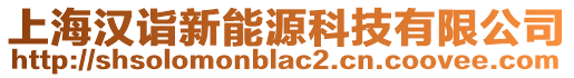 上海漢詣新能源科技有限公司